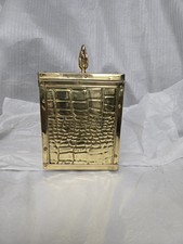 Vintage Brass Tea Caddy