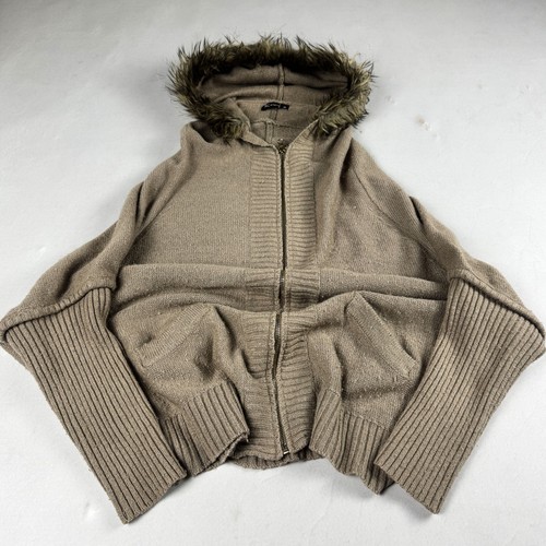 Womens vintage knit hooded - vintage,