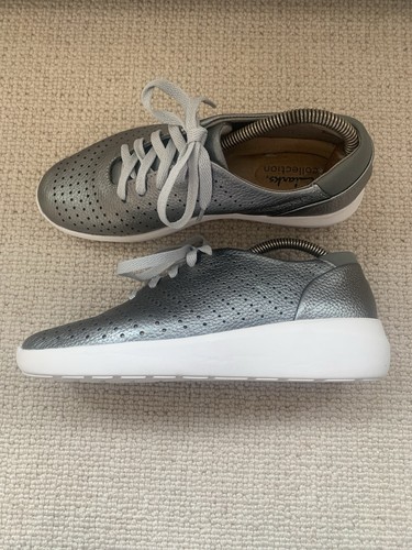 Clarks rio tie lace silver - clarks,