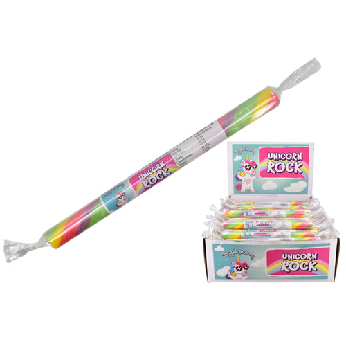 Unicorn stick rock sweets - unicorn,