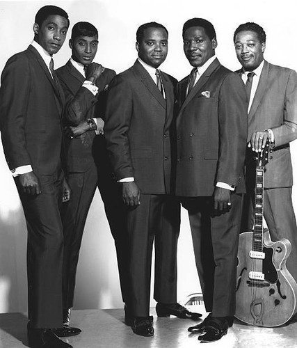 The drifters old photo music - the,