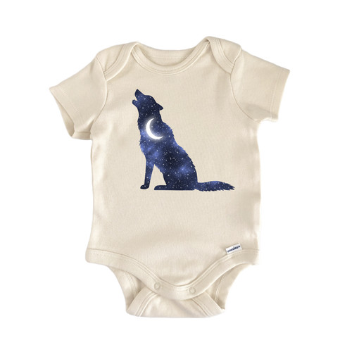 Celestial wolf moon newborn - celestial,