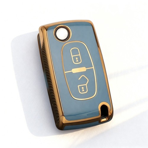 Button key fob case cover - key,