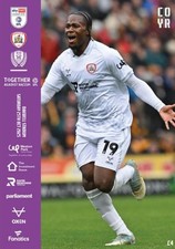 * 2025/26 - BARNSLEY HOME PROGRAMMES - CHOOSE FROM LIST *