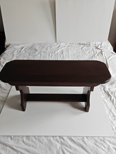 Vintage Bench/Stool Dark Wood