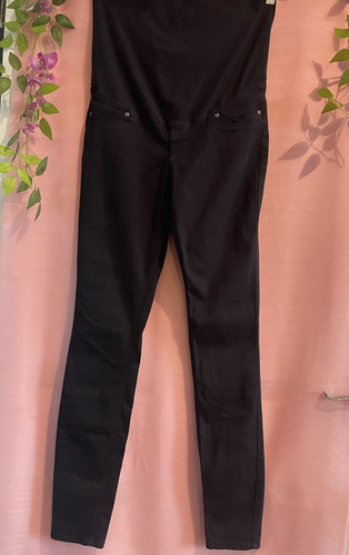 Mama black maternity jeans - maternity,