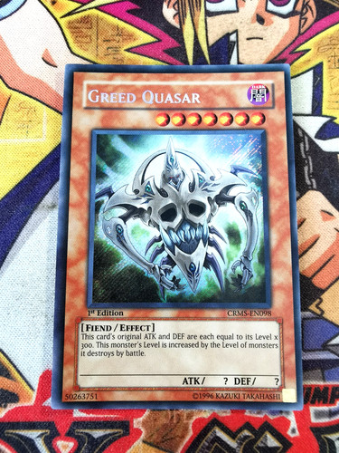 Greed quasar crms en098 - quasar, 1st