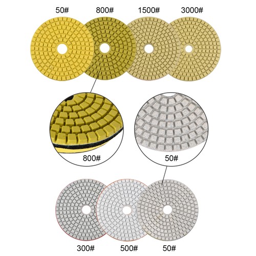 Piece polishing pads set - —14-piece,