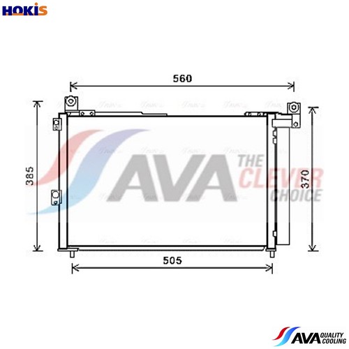 Condenser air conditioning - condenser,