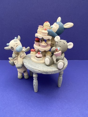 Tatty teddy tea party with - tea,