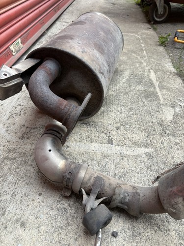 Mr2 roadster rear silencer - rear,