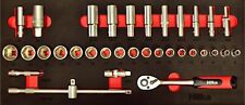 Hilka Socket Set 34 pce metric