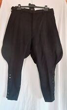 WW2 German Elite  Officers  Breeches , trousers, Allgemeine style black Breeches