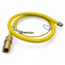 Catering Hose Commercial Yellow Gas Catering Pipe Hose 1/2"  3/4" LENGTH