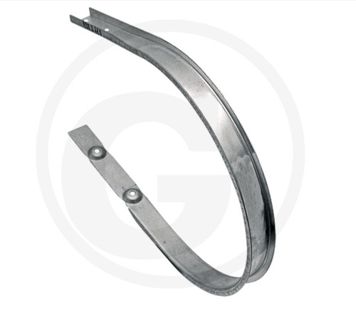 For krone round - baler, scraper