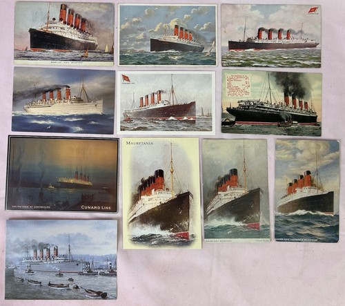 Vintage rms mauretania - vintage, (1906)