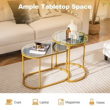 Set of 2 Accent Stacking Side