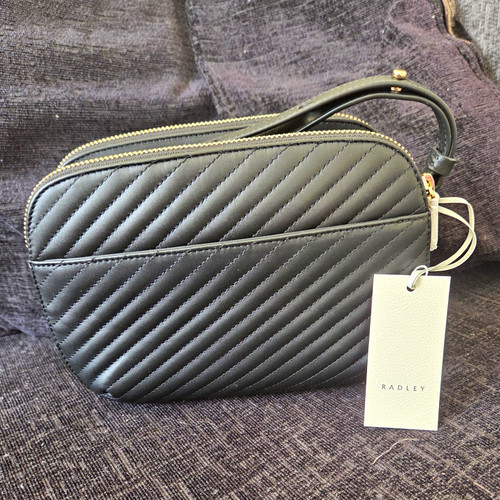 Radley black quilted - black,