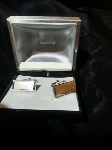 Pair vintage silver tone - of,