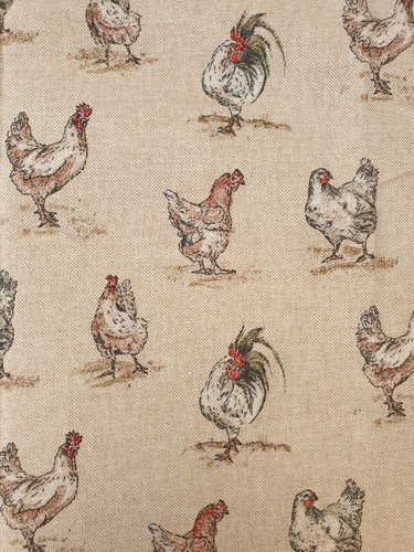 Chicken fabric metre - metre, piece