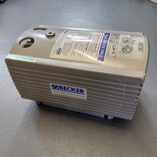 Becker Industrial Oil-Less Vacuum Pump VT4.10 Rotary Vane, UNTESTED See Desc.