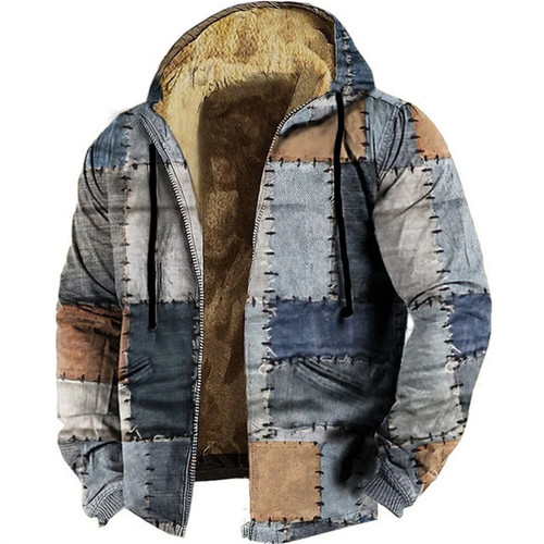 Men fleece lined - fleece, thick
