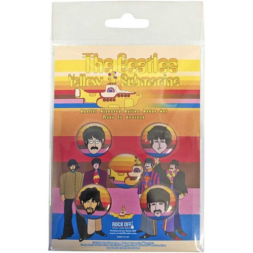 The beatles button badge - the,