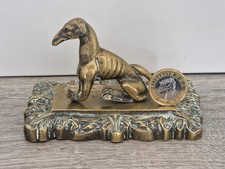 Unique Bronze Dog, Possibly a Whippet / Greyhound. Requires Repair To Front Foot