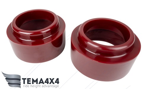 Tema4x4 50mm rear coil spacers - 50mm,
