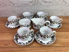 Bundle Midwinter Crockery 6 x Cups & Saucers 1 x Bowl 1 x Jug 