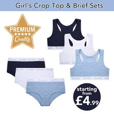 Girls hipsters crop top - &,