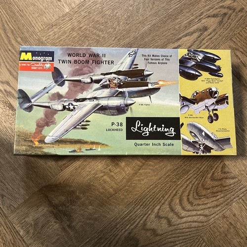Monogram 1964 38 lockheed - monogram, p-38