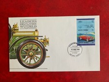TUVALU VAITUPU 1984 FDC CLASSIC CARS PACKARD DARRIN CONVERTIBLE