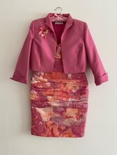 Mireia Bisbe Stunning Mother Of The Bride/Wedding Guest Dress & Jacket Size 12 