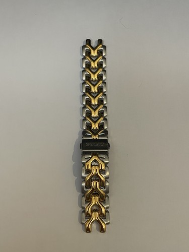 Seiko 18mm two tone stainless - seiko,