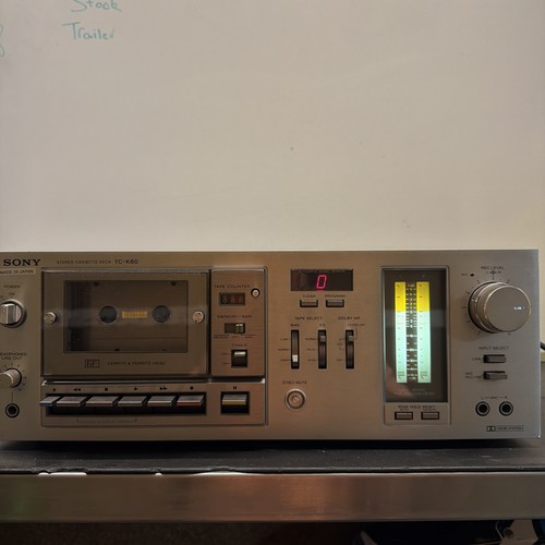 Sony k60 stereo cassette - sony,