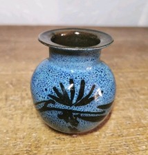 Small Studio Bud Vase Blue And