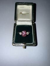 18ct Gold Diamond Ruby Ring