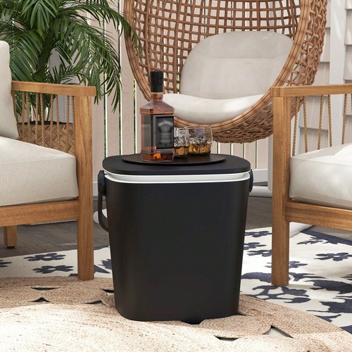15l portable cooler - cooler, table