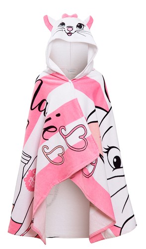 Disney marie hooded towel - disney,