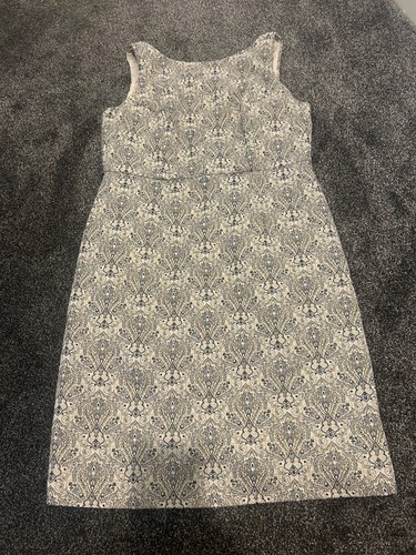 Monsoon blue cream - &, paisley
