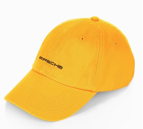 Porsche retro cap - porsche, yellow