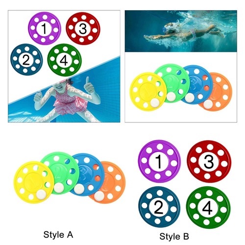 Diving discs swimming pool - 4x,