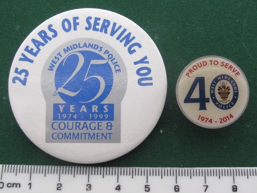 West midlands police lapel - x,