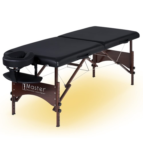 Portable massage table black - portable,