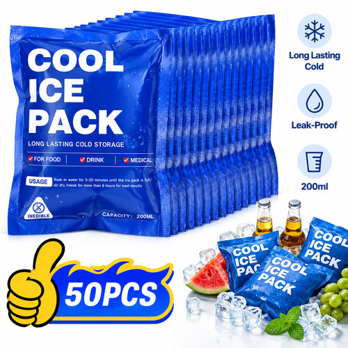 10pcs reusable ice packs - 10pcs,