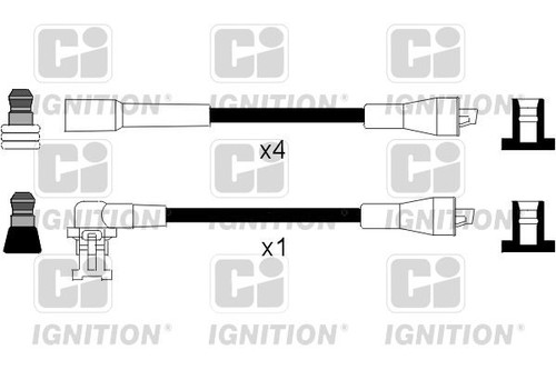 Ignition cable kit for - kit, renault
