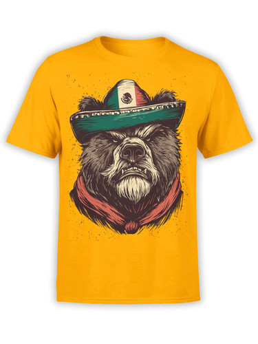 Sombrero bear mexico shirt - sombrero,
