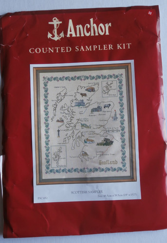 Anchor counted cross - cross, stitch