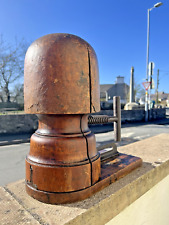 ANTIQUE c1900 MILLINERS ADJUSTABLE MECHANICAL INDUSTRIAL HAT BLOCK STRETCHER